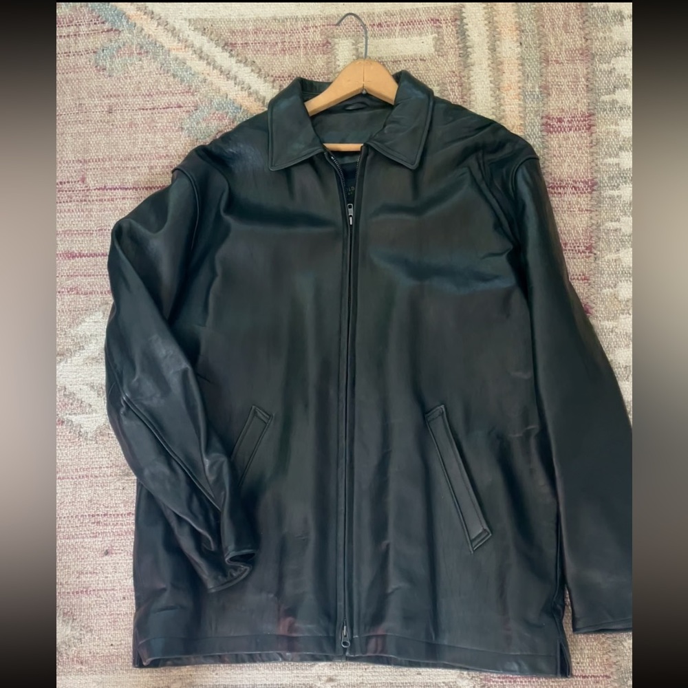 GOLDEN BEAR San Francisco leather jacket. New without tags, never worn.